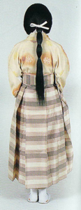 four different examples of mobakama on lady's maid